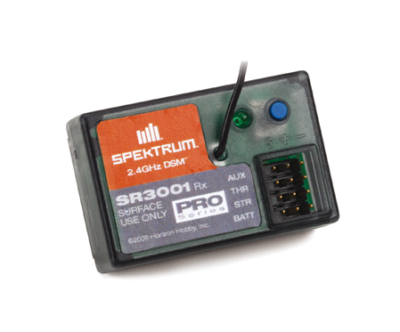 Spektrum - Ricevente 3 canali SR3001 Cod. SPM1205