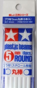 Tamiya - Plastic Beams (6) mm. 5 Cod. 70134