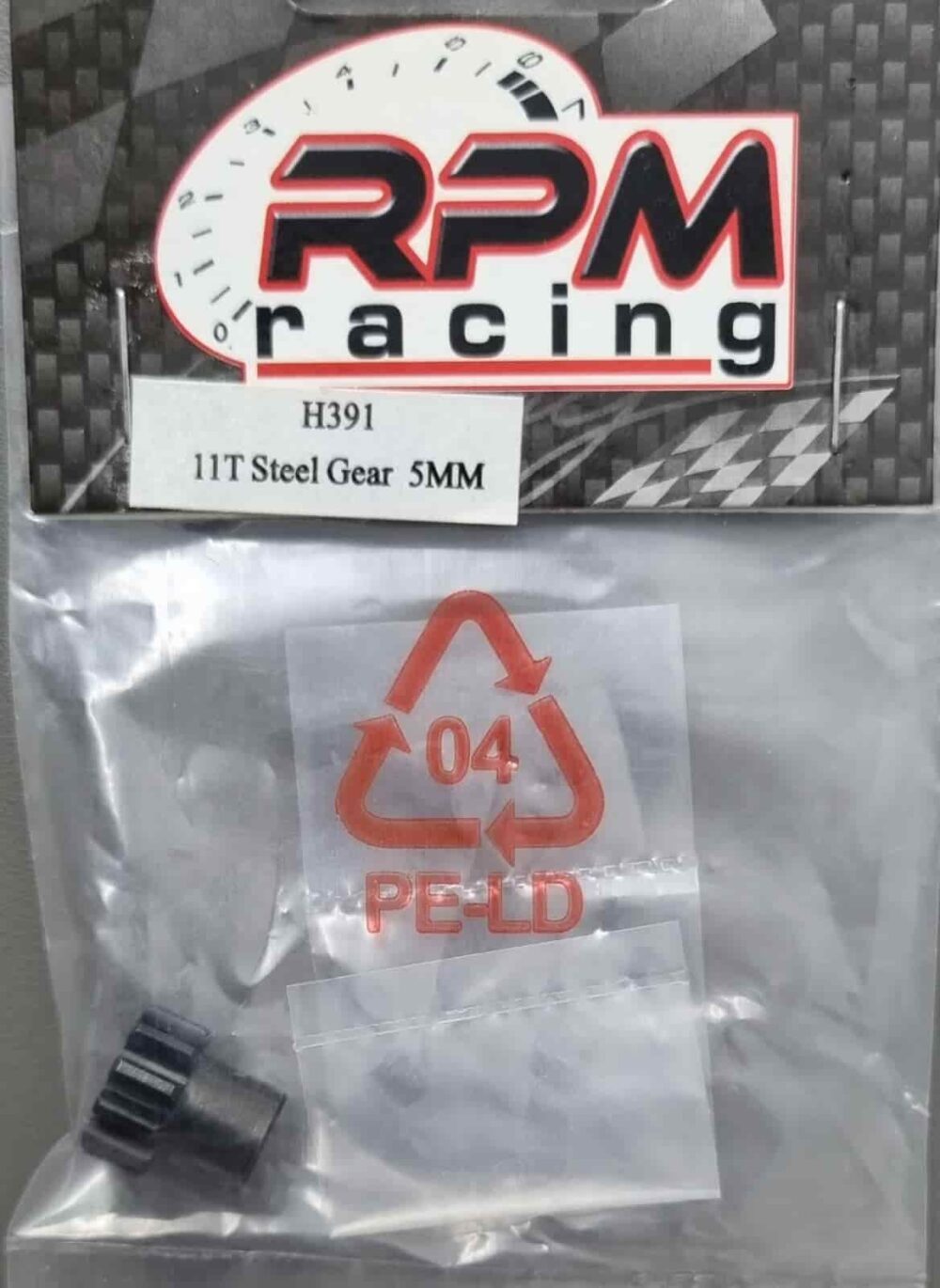 RPM-Racing - H391 Pignone 11T Acciaio M1 5mm